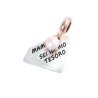 Charm Rerum Dame FAMIGLIA in Silber Perla 25072M - 25072M
